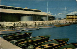 Johnston Island Dock Postcard