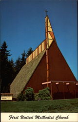 FIrst United Methodist Church Postcard