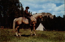 Crazy Horse Mountain Memorial Black Hills, SD Postcard Postcard