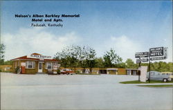 Nelson's Alben Barkley Memorial Paducah, KY Postcard Postcard