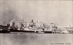 Port of New Orleans, Louisiana Postcard