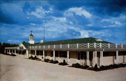 Suburban Motel Postcard