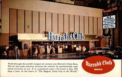 Harrah's Club Postcard