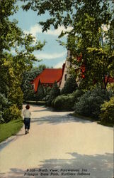 Potawatomi Inn, Pokagon State Park Angola, IN Postcard Postcard