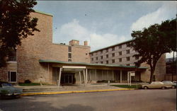 Burge Hall, Women's Residence, State University of Iowa Iowa City, IA Postcard Postcard