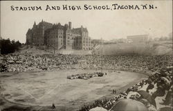 Stadium and High School Tacoma, WA Postcard Postcard