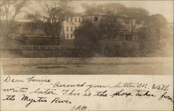 Hospital on the Mystic River Postcard