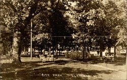 City Park Elkhorn, WI Postcard Postcard