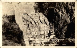 Boulder Dam as seen from Lookout Point on the Neveda Rim of Black Canyon Postcard