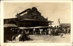 The Market in Juarez, Mexico Postcard Postcard