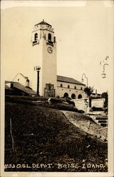 O.S.L. Depot Boise, ID Postcard Postcard