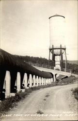 Serge Tank at Victoria Power Plant Postcard