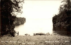 The Cove, Presque Isle. Lake Superior Postcard