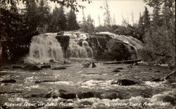 Morning Light on Bond Falls Postcard