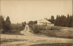 View from hotel, Lake Mequid Pemaquid Point, ME Postcard Postcard