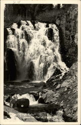 King's Falls, Lassen Valley National Park Postcard