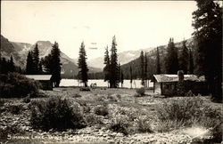 Simpson Lake Wind River, WY Postcard Postcard