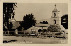 Pala Mission San Diego, CA Postcard Postcard