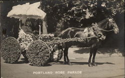 Portland Rose Parade Postcard