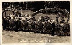 Portland Rose Festival 1938 Oregon Postcard Postcard