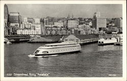 Streamlined Ferry "Kalakala" Ferries Postcard Postcard