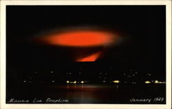 Mauna Loa Eruption South Kona, HI Postcard Postcard