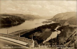 Gorge if the Columbia Columbia River, OR Postcard Postcard