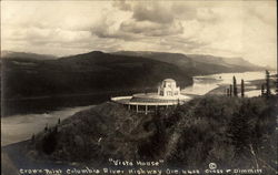 Vista House at Crown Point Columbia River Highway, OR Postcard Postcard