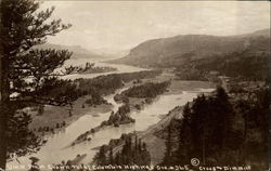 View from Crown Point Postcard