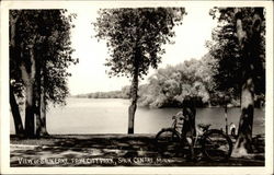 View of Sauk Lake from City Park Postcard