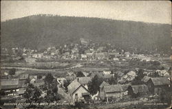 Business Section from South Side Galeton, PA Postcard Postcard