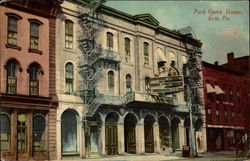 Park Opera House Erie, PA Postcard Postcard