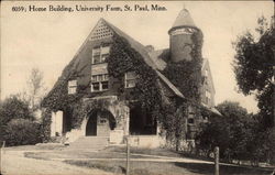 Home Building, University Farm Postcard