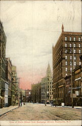 View of State Street from Exchange Street Rochester, NY Postcard Postcard