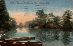 A View on the Mahoning River Alliance, OH Postcard Postcard