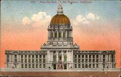 New City Hall San Francisco, CA Postcard Postcard