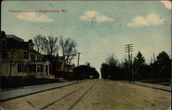 Potomac Avenue Hagerstown, MD Postcard Postcard