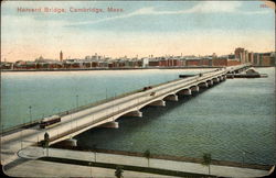 Harvard Bridge Postcard