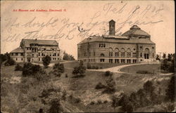 Art Museum and Academy Cincinnati, OH Postcard Postcard