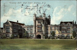 Erasmus Hall High School Postcard