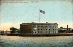 Castle William, Governor's Island New York, NY Postcard Postcard