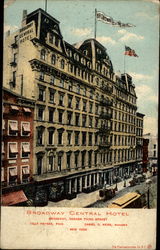 Broadway Central Hotel Postcard