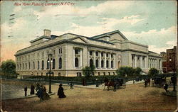 New York Public Library Postcard Postcard