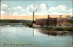 Chace Mills Burlington, VT Postcard Postcard