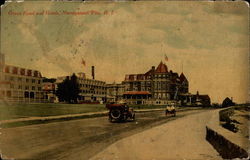 Ocean Road and Hotels Postcard