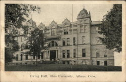 Ewing Hall, Ohio University Athens, OH Postcard Postcard