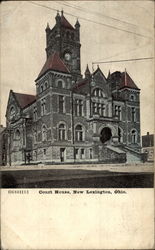 Court House New Lexington, OH Postcard Postcard