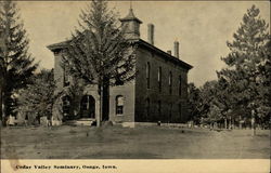 Cedar Valley Seminary Osage, IA Postcard Postcard