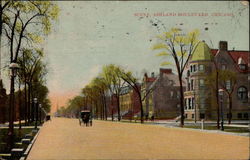 Scene, Ashland Boulevard Postcard