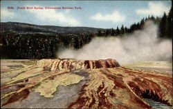 Punch Bowl Spring, Yellowstone National Park Postcard